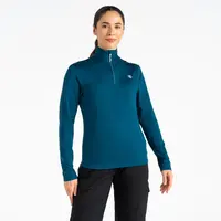 Dámská funkční mikina dare2b lowline ii petrolejová modrá 34