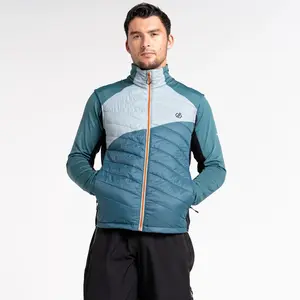 Pánská vesta dare2b gendarme petrolejová/světle modrá xxl