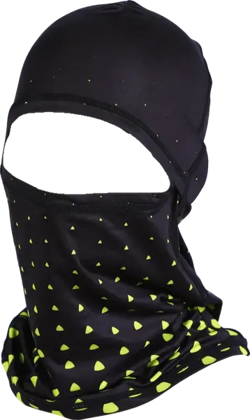 Unisex kukla sherpa yetti černá/neonově zelená l