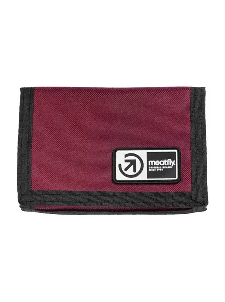 Peněženka meatfly dewey vínová one size