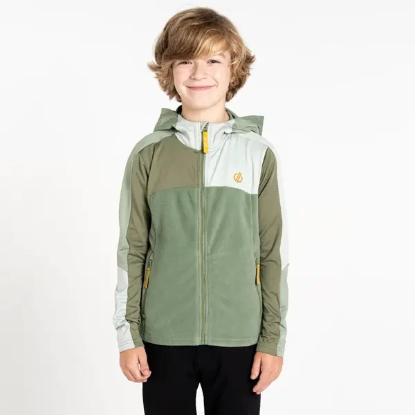 Dětská fleecová mikina dare2b thriving iv zelená 110-116