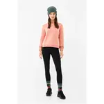 Dámská mikina z bambusu viking escape světlá růžová xs