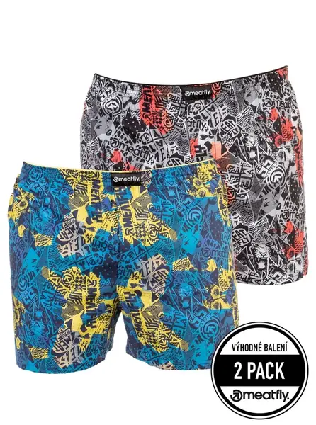 Meatfly pánské trenýrky Agostino B - Mosh | Šedá | Velikost M