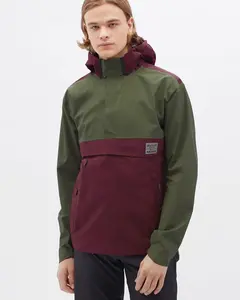 Pánská gravel bunda silvini montesolo zelená/vínová l