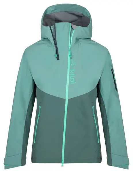 Dámská outdoorová bunda kilpi metrix-w tmavě zelená 34