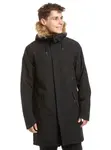 Pánská zimní bunda meatfly lars parka černá xxl