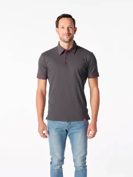 Pánská polokošile cityzen massy tmavě šedá 5xl