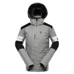 Pánská lyžařská bunda s membránou ptx snow alpine pro dam šedá xl
