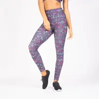 Dámské sportovní legíny dare2b influential fialová 34