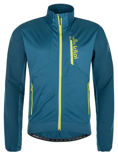Pánská běžecká bunda kilpi nordim-m tyrkysová xs