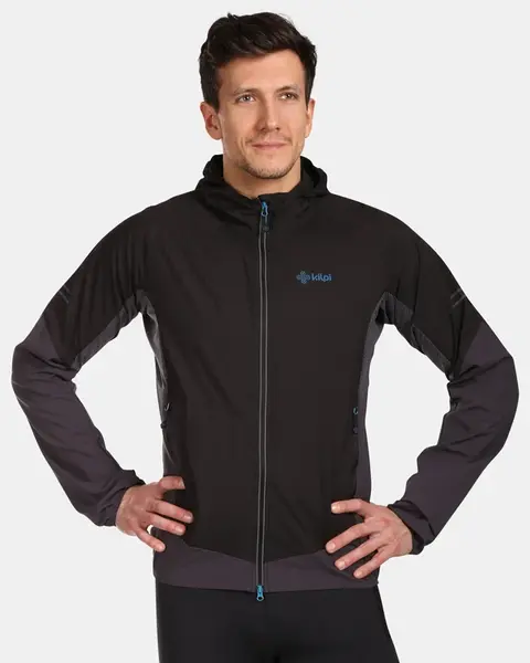 Pánská hybridní bunda kilpi rayen-m černá xs