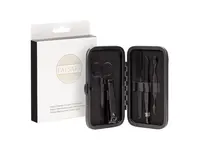 PALSAR7 Cestovní manikúrní sada 5 dílná černá