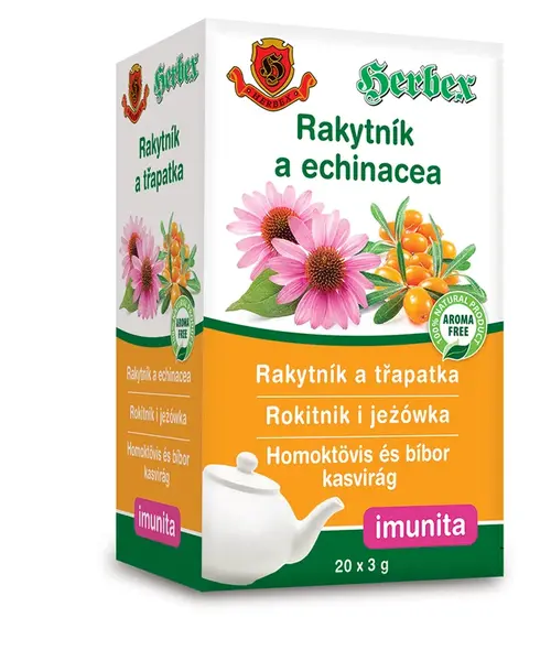 HERBEX Rakytník a třapatka (echinacea) n.s.20x3g