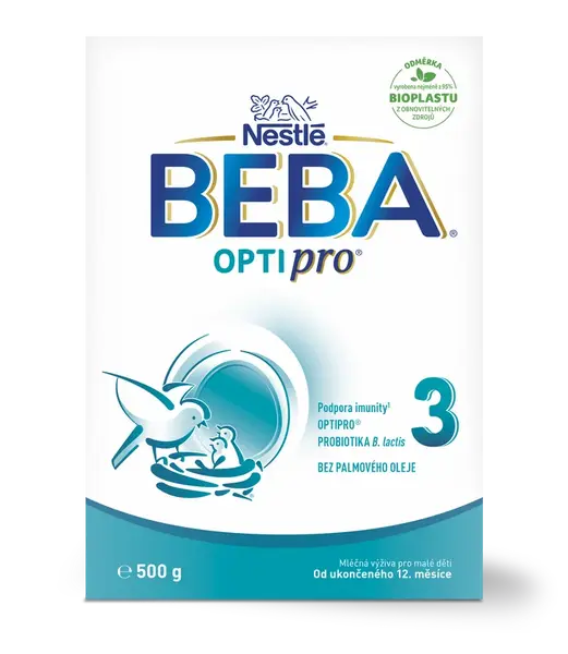 BEBA OPTIPRO 3 batolecí mléko 500g