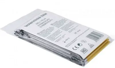 FIXAplast izotermic.fólie stříbro/zlato 220x140cm