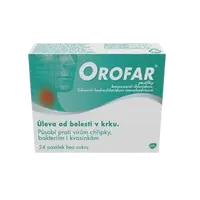 OROFAR pastilky 24 pastilek