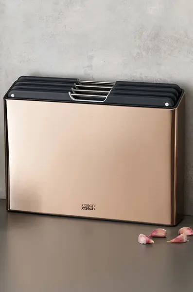 Súprava dosiek na krájanie v organizéri Joseph Joseph Foliosteel 5-pak