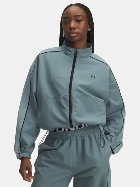 Dámská bunda Under Armour UA Rival Swoven Jacket-BLU - Dámské