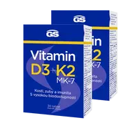 GS Vitamin D3 + K2, 60 tablet