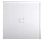 Polysan Vaničky - Sprchová vanička Mirai, 90x90 cm, liaty mramor, biela 73165