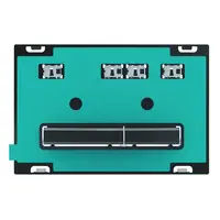 Geberit Sigma50 - Ovládacie tlačidlo na 2 množstvá splachovania, čierny chróm/bez výplne 115.671.00.2