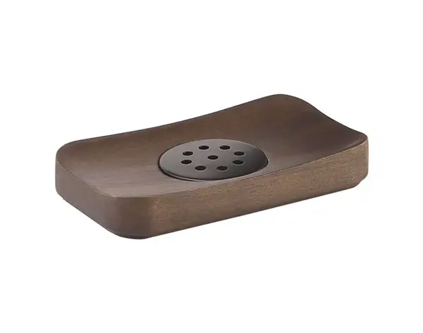 Sapho Gedy Kúpeľňové doplnky - Mydlovnička na postavenie, drevo 3911