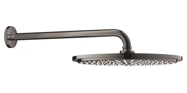 Grohe Rainshower Cosmopolitan - Hlavová sprcha Cosmopolitan 310, s ramenom 38 cm, 1 prúd, tmavý grafit 26066A00