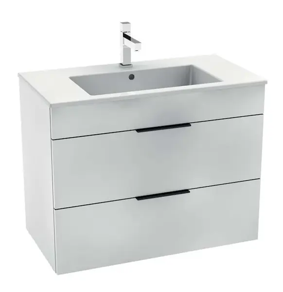 Jika Cube - Skrinka s umývadlom, 79x42x61 cm, biela H4537621763001