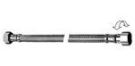 Schell Clean-Flex S - Pružné flexi-hadičky, chrom 103140699