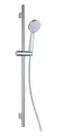 kielle Minor - Set sprchovej hlavice, tyče a hadice, chróm/svetlo sivá 20421SE30