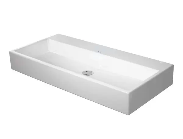 Duravit Vero Air - Umyvadlo 100x47 cm, bez přepadu, bez otvoru pro baterii, WonderGliss, bílá 23501000701