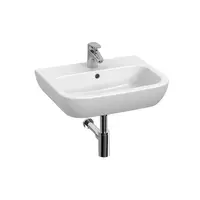 Jika Deep - Umývadlo, 50x45 cm, s prepadom, bez otvoru na batériu, biela H8103660001091