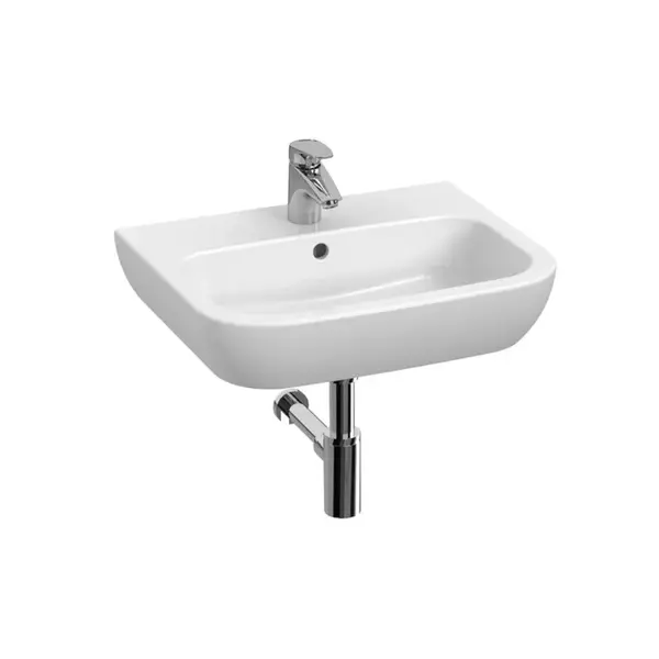 Jika Deep - Umývadlo, 50x45 cm, s prepadom, bez otvoru na batériu, biela H8103660001091