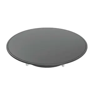 Geberit Príslušenstvo - Kryt odtoku pre sprchovú odpadovú súpravu, matná čierna 150.266.16.1