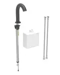 Geberit Piave - Elektronická termostatická umývadlová batéria, batériové napájanie, easy to clean, matná čierna 116.168.14.1