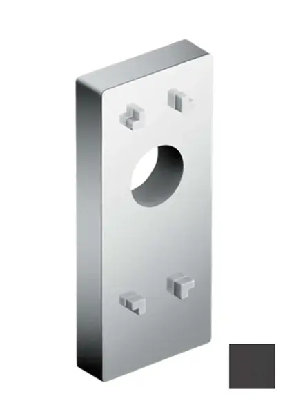 Axor Uno - Podložka na vyrovnanie obkladov, matná čierna 96397670