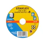 Stanley Príslušenstvo - Súprava rezných kotúčov na kov 115x22 mm, 5 ks STA32800-QZ