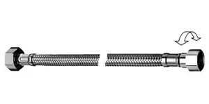Schell Clean-Flex S - Pružné flexi-hadičky, chróm 103180699
