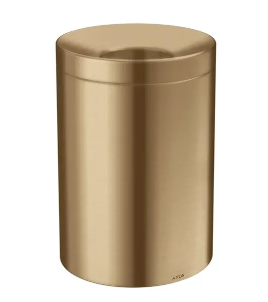Axor Universal Circular - Odpadkový koš 5 l, kartáčovaný bronz 42872140