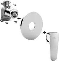 Paffoni Sly - Batéria pod omietku na 1 spotrebič, chróm SYBOX010CR