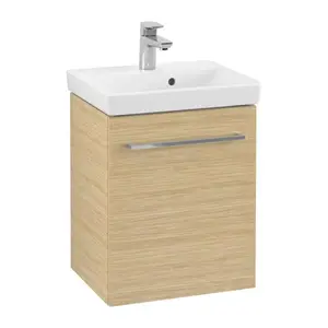 Villeroy & Boch Avento - Umývadlová skrinka, 43x51x35 cm, 1 dvierka, Nordic Oak A88700VJ