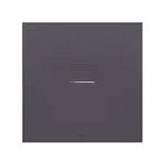 Villeroy & Boch Squaro Infinity - Sprchová vanička, 90x90 cm, Quaryl, antracit UDQ9090SQI1V-1S