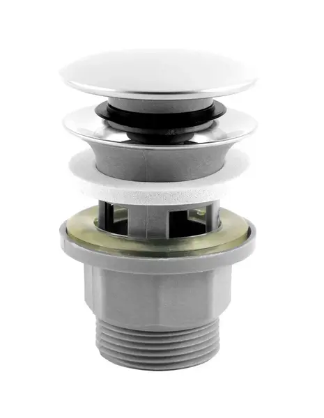 Novaservis Príslušenstvo - Uzatvárateľný výpust na umývadlá s prepadom, chróm S287PP-B