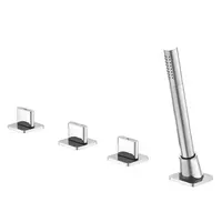 Steinberg 230 - Batéria na okraj vane, 4-otvorová inštalácia, chróm 230 2480