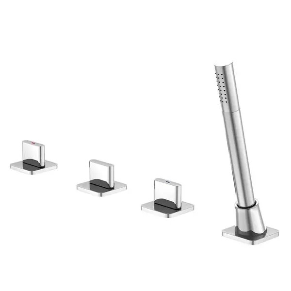 Steinberg 230 - Batéria na okraj vane, 4-otvorová inštalácia, chróm 230 2480