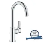 Grohe Start Edge - Umývadlová batéria s otočným výtokom a výpustom, chróm 24201001