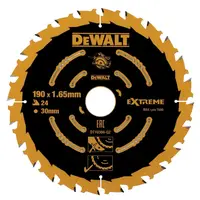 DeWALT Príslušenstvo - Pílový kotúč, 190 x 30 mm, 24 zubov DT10304