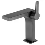 Keuco Edition 11 - Umývadlová batéria s výpustom, čierny chróm kefovaný 51102130000