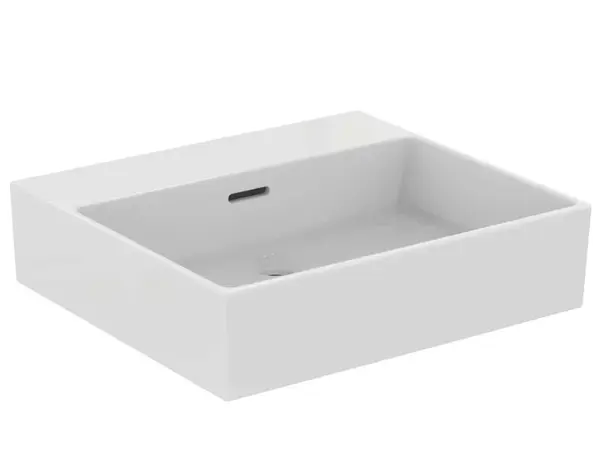 Ideal Standard Extra - Umývadlo, 50x45 cm, s prepadom, bez otvoru na batériu, biela T388301