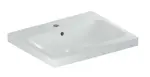 Geberit iCon - Umývadlo, 60x48x16 cm, s prepadom, s otvorom na batériu, KeraTect, biela 501.834.00.2